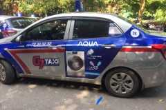 Quảng Cáo AQUA Trên Taxi G7